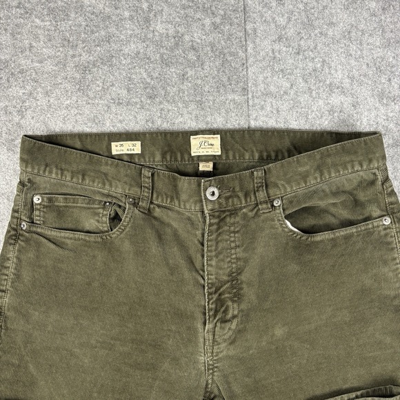 J Crew Mens Slim Fit 484 Corduroy Chino Pants Mens 35x32 - Picture 3 of 8